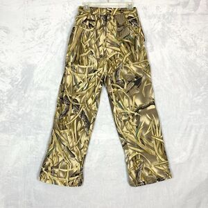 Herters Realtree Hunting Pants Mens Medium Camo Advantage Wet Lands Waterproof